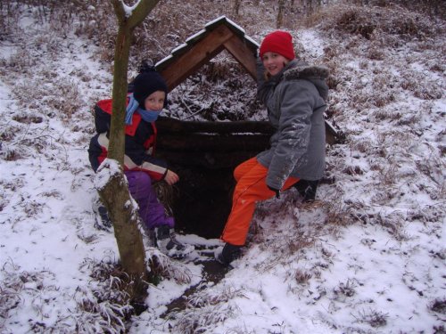 Silvestrovský výšlap do Míkovic a ke studánce - 31.12.2007